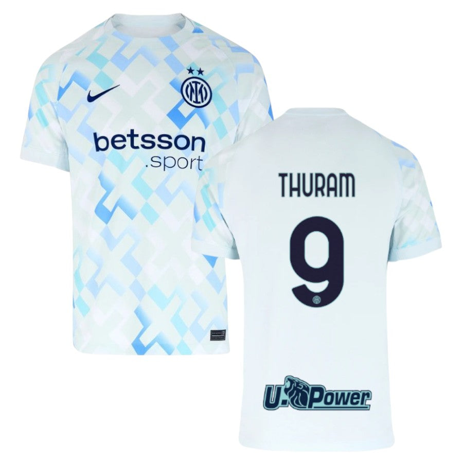 Maillot Inter de Milan No 9 Marcus Thuram Ext. 25/26