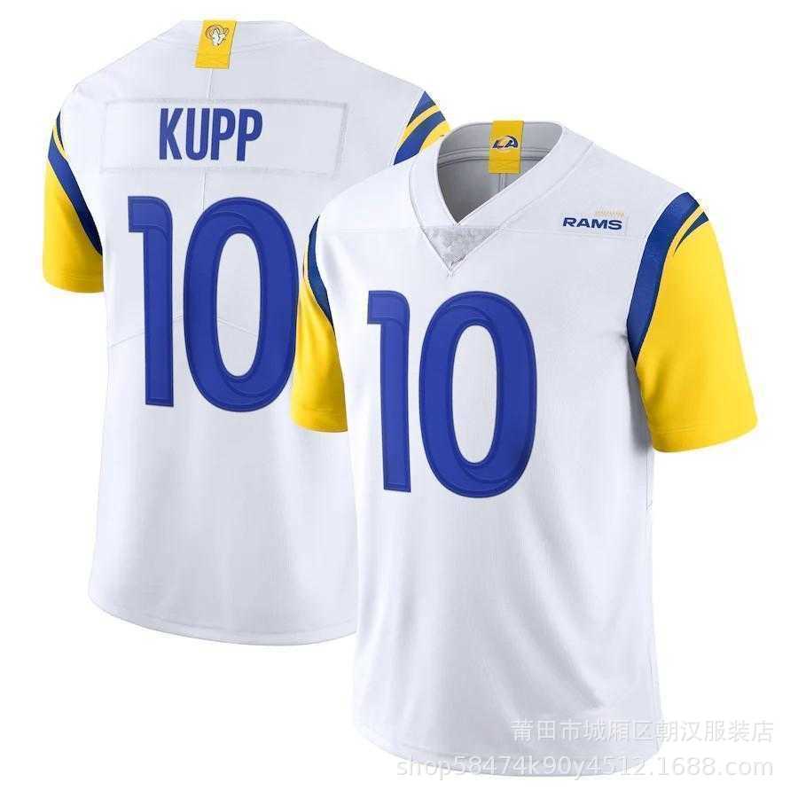 Maillot Los Angeles Rams No 10 Kupp White