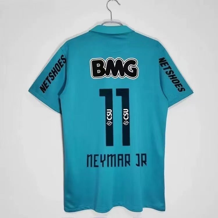 Maillot Santos No 11 Neymar 2012/2013 Blue