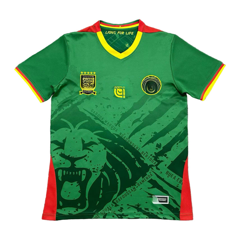 Maillot Cameroun Domicile CAN 2025 Green