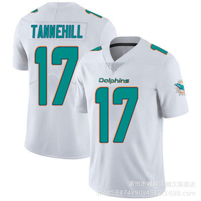 Maillot Miami Dolphins No 17 Tannehill White