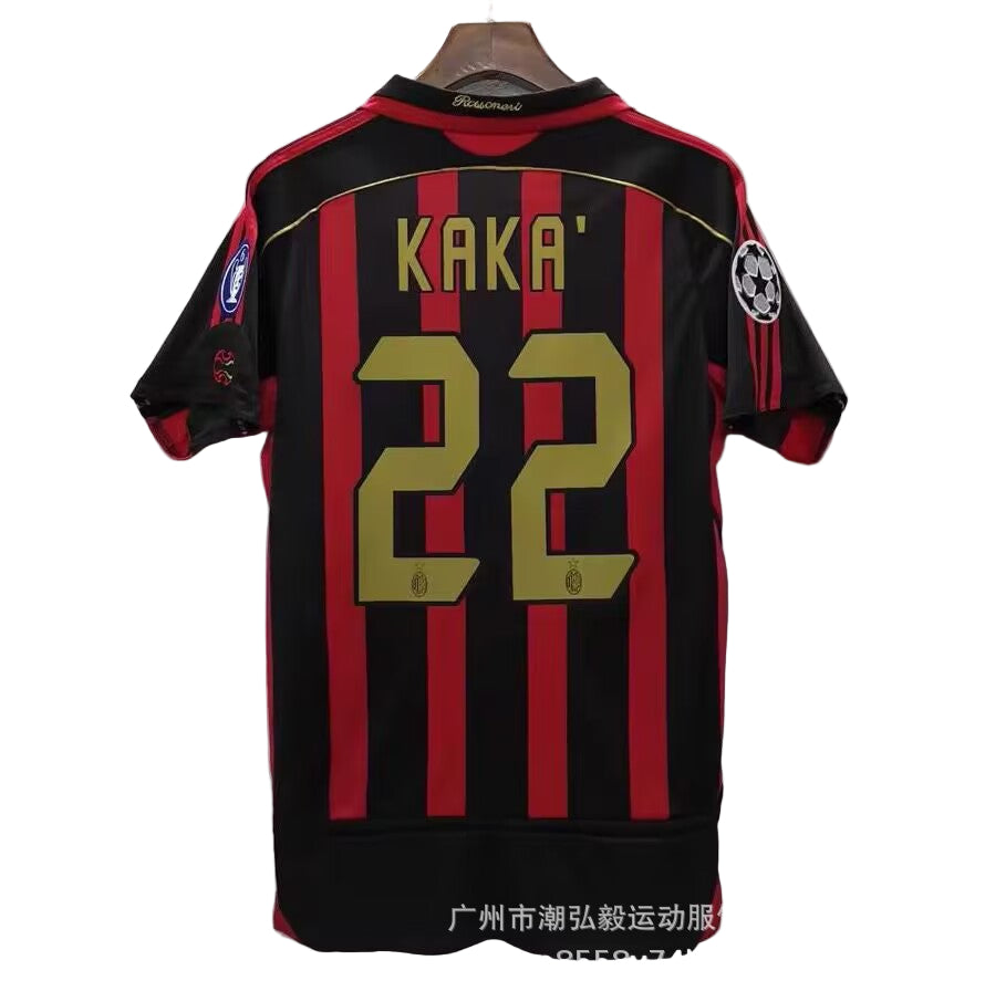 Maillot Milan AC Domicile No 22 Kaka 2006/2007