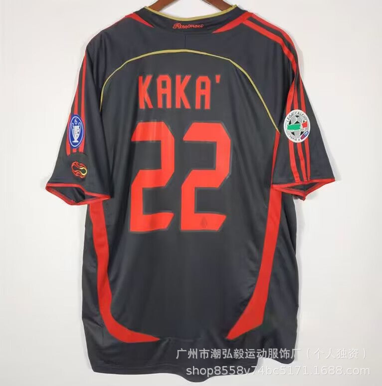 Maillot Milan AC Extérieur 3eme No 22 Kaka 2006/2007
