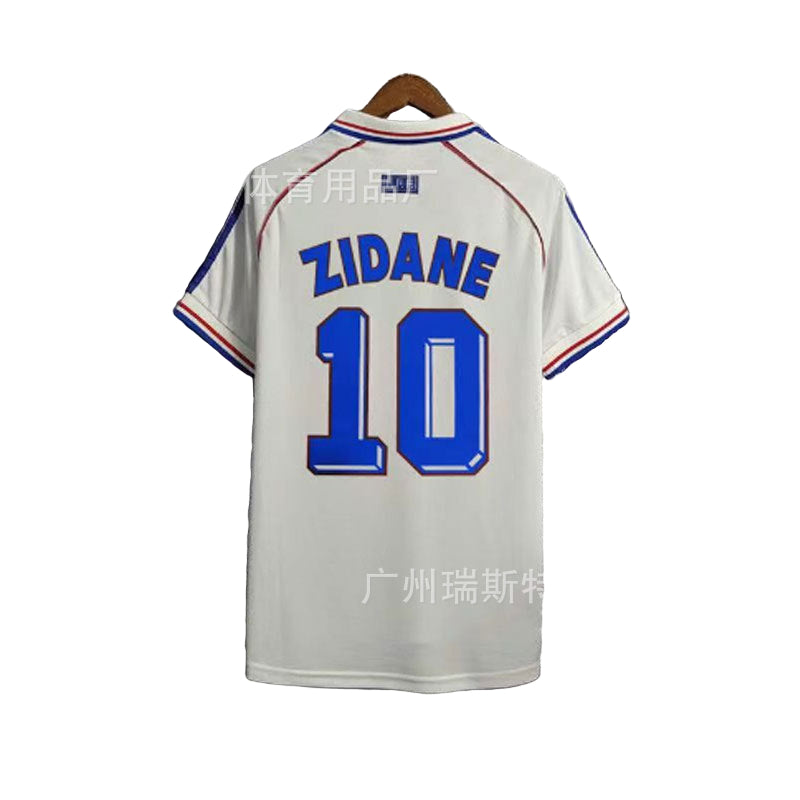 Maillot Équipe de France 98 Ext. No. 10 Zinedine Zidane