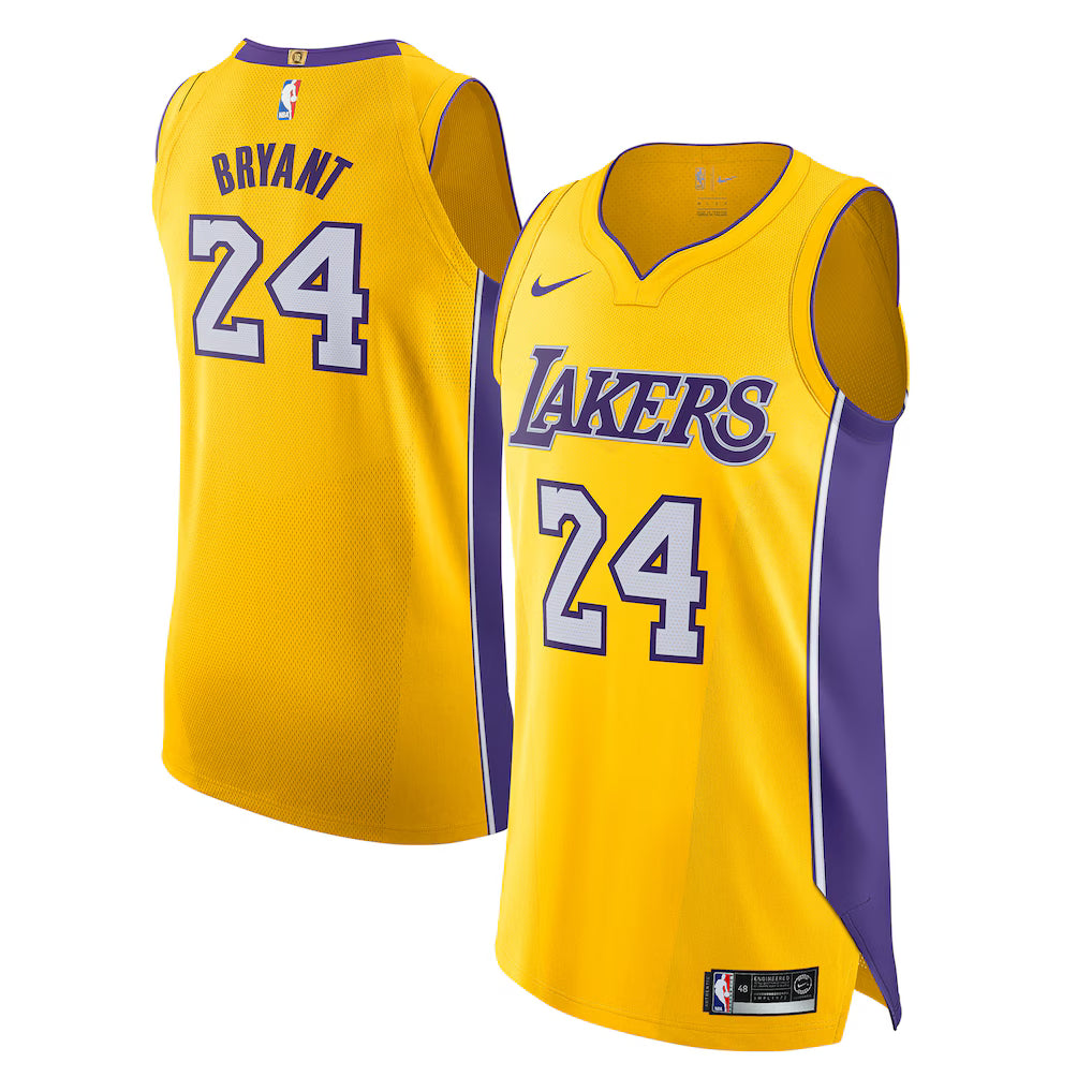 Maillot Lakers Los Angeles Kobe Bryant Yellow