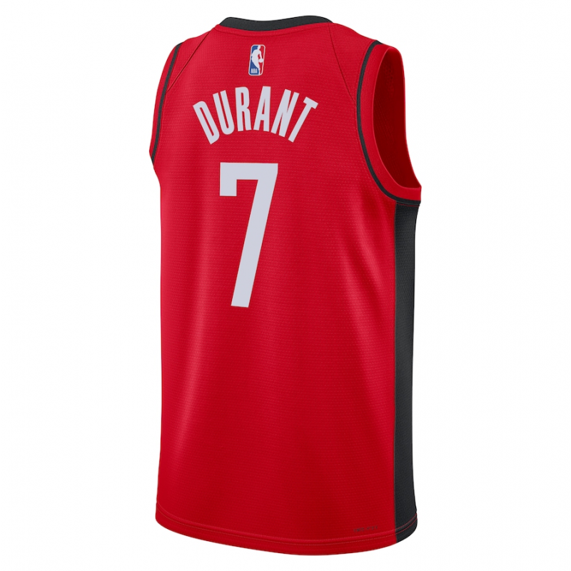 Maillot Houston Rockets No 7 Kevin Durant Red 25/26