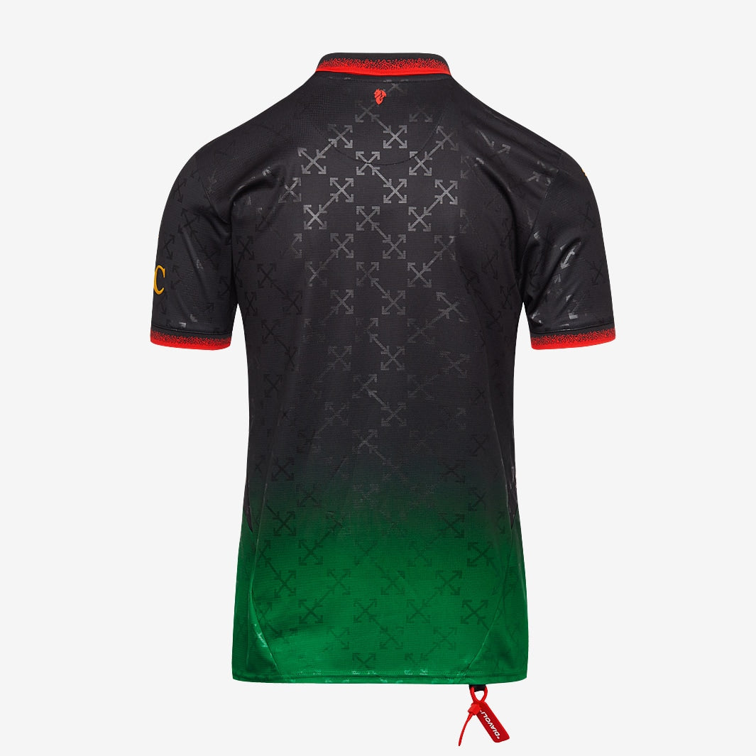 Maillot Milan AC X Off-white 25/26 Black/Green
