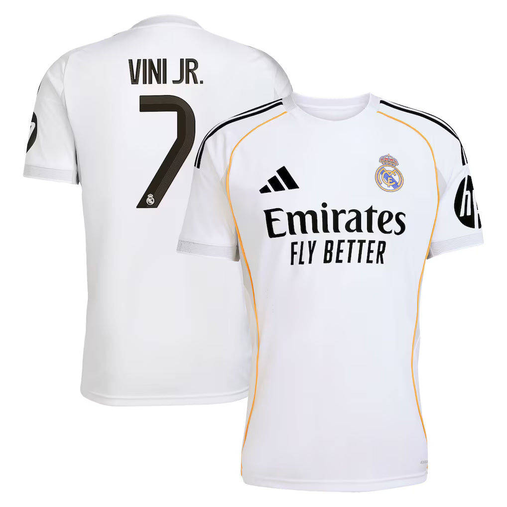 Maillot Réal Madrid Dom. Vini Jr. N°7 25/26